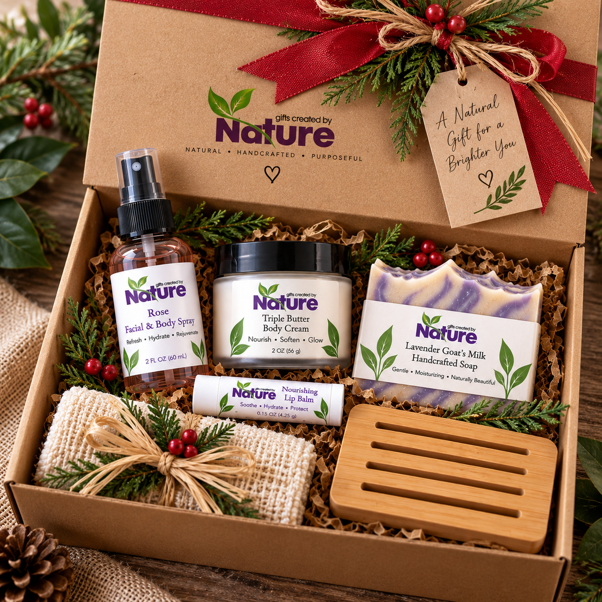 Holiday Bath & Body Gifts | Gifts Created by Nature