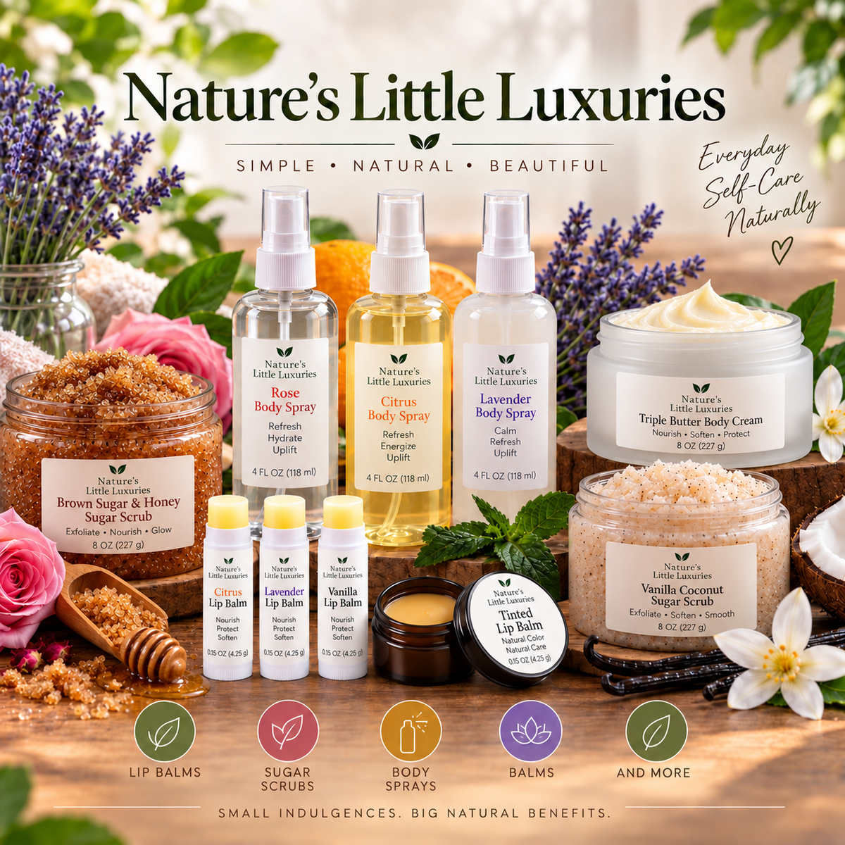 Nature's Little Luxuries