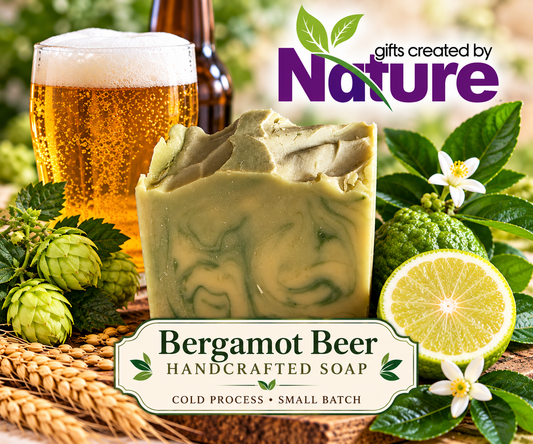 Bergamot Beer Cold Process Soap | Handmade Natural Soap